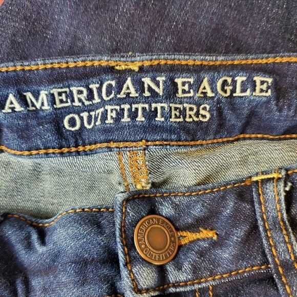 American Eagle Outfitters Ripped Distressed Jeggings Size 2 - Picture 6 of 7